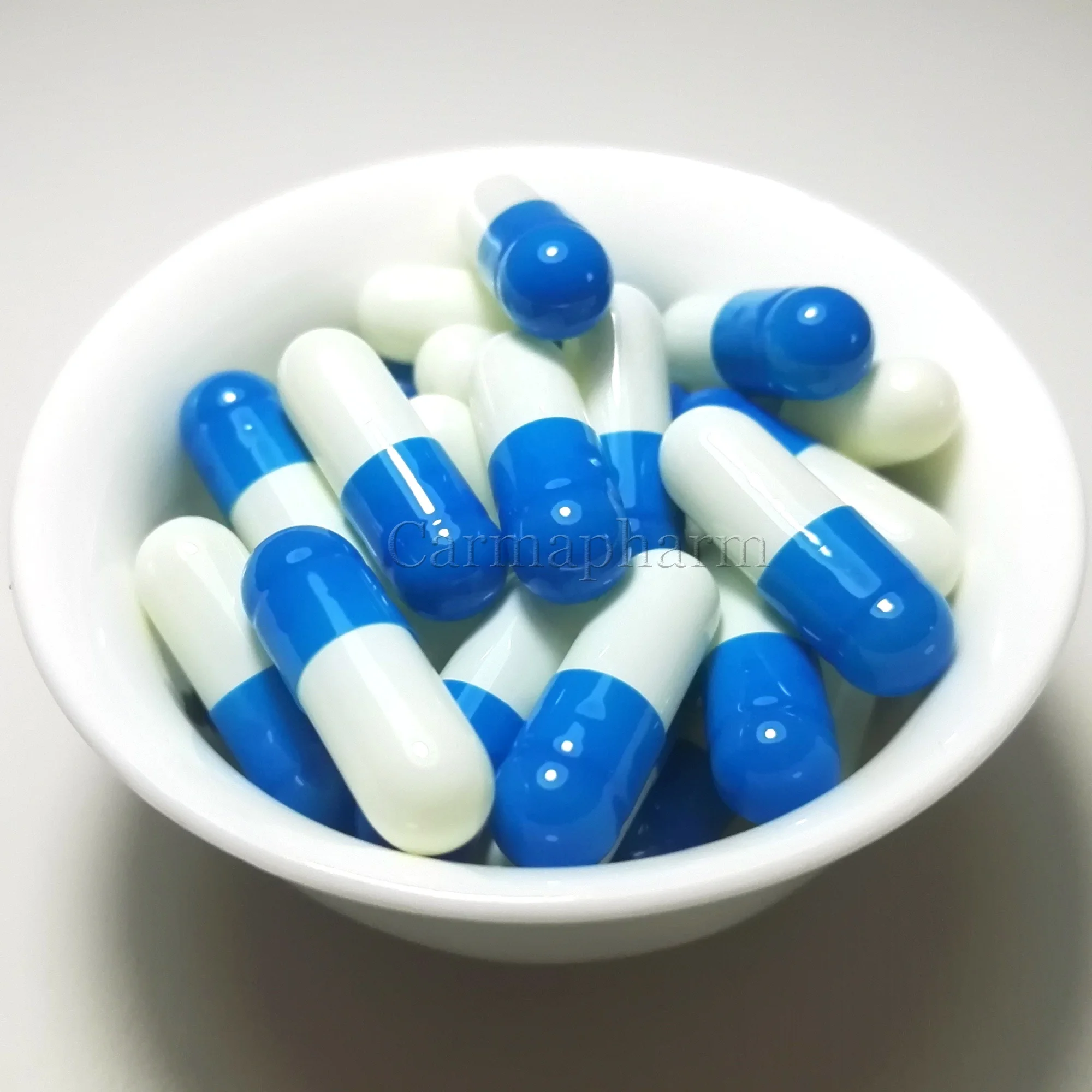 Высокое качество фармацевтические пустые желатиновые капсулы с энтерным покрытием Размер