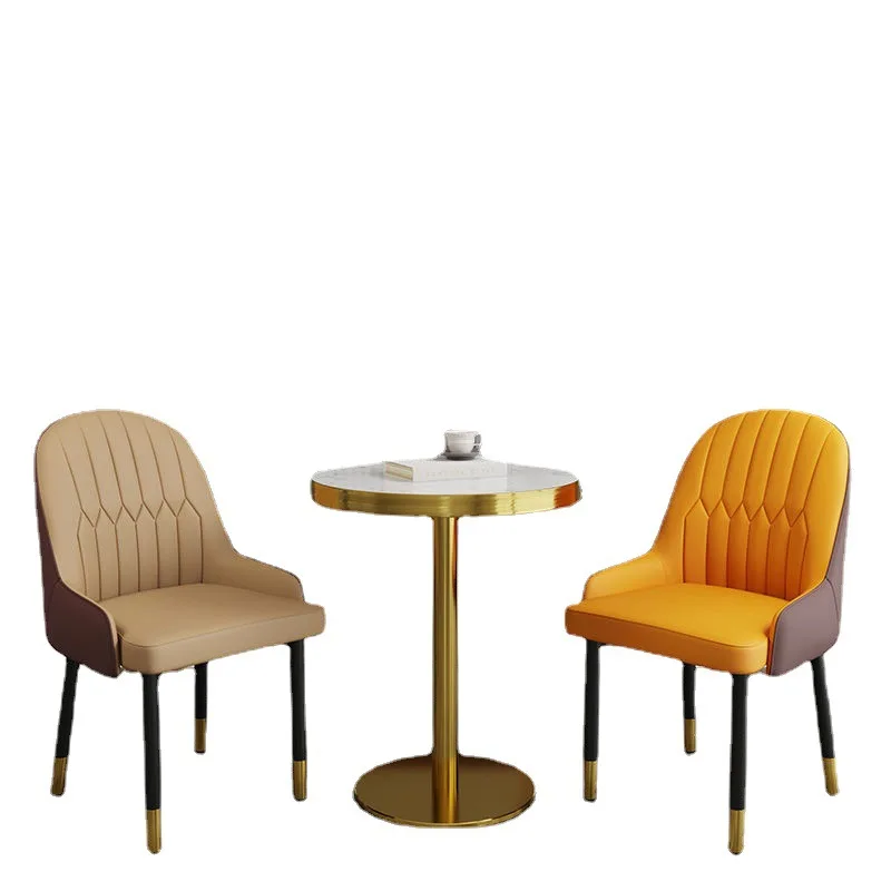 Industrial iron vintage restaurant chair