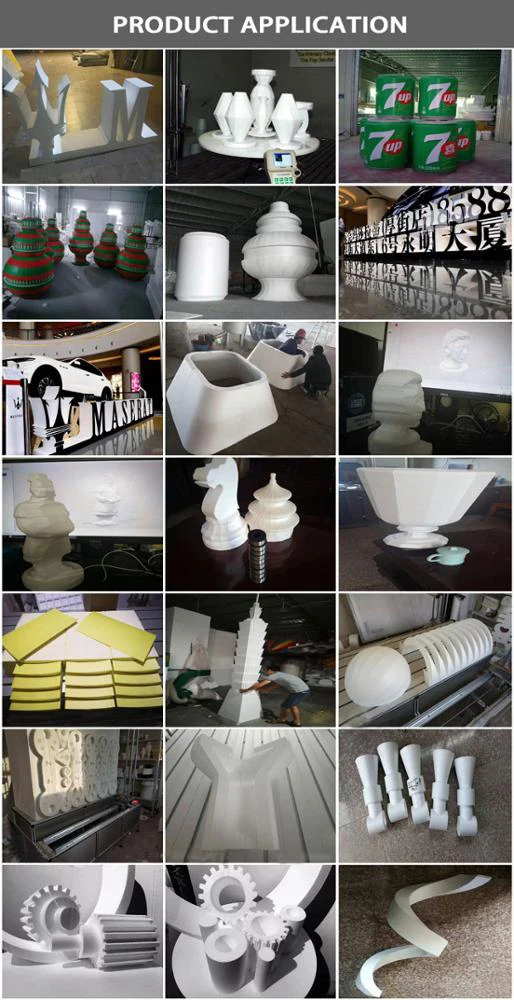Automatic Non Manual Control CNC EPS Foam Vertical Type Cutting Hot Wire Polystyrene Cut Tool Machine