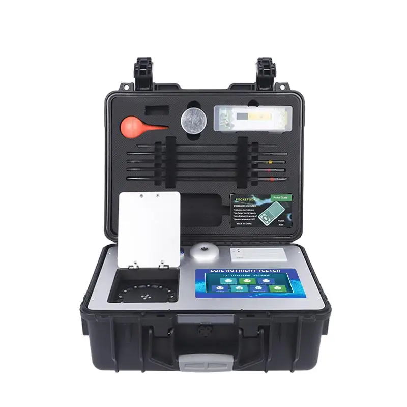 GT 60 Multi-Parameter Soil Analyzer Fertilizer Organic Carbon Detector Nutrient Detector for Soil Fertilizer Testing Equipment