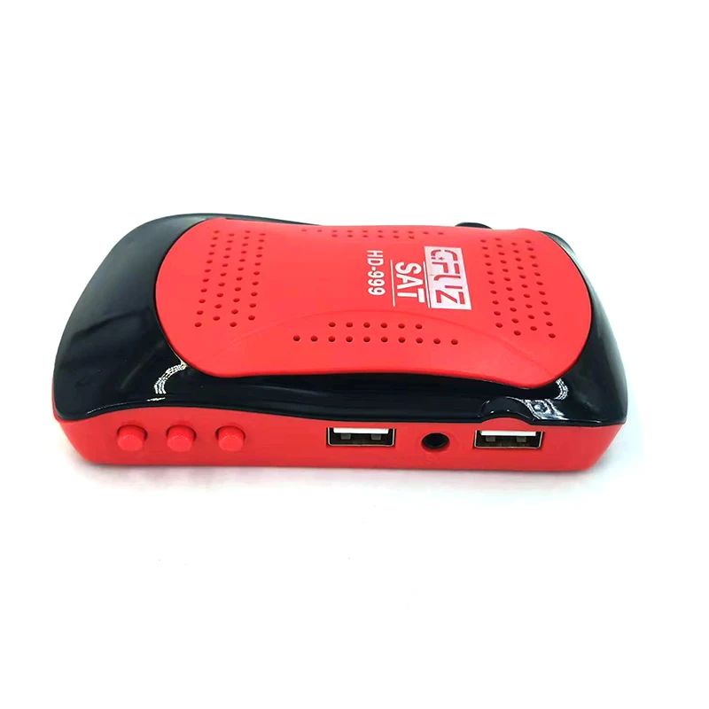 Twin Ir Sensor  Satellite Tv Receiver with Powervu MPEG4 Set Top Box DVB S2