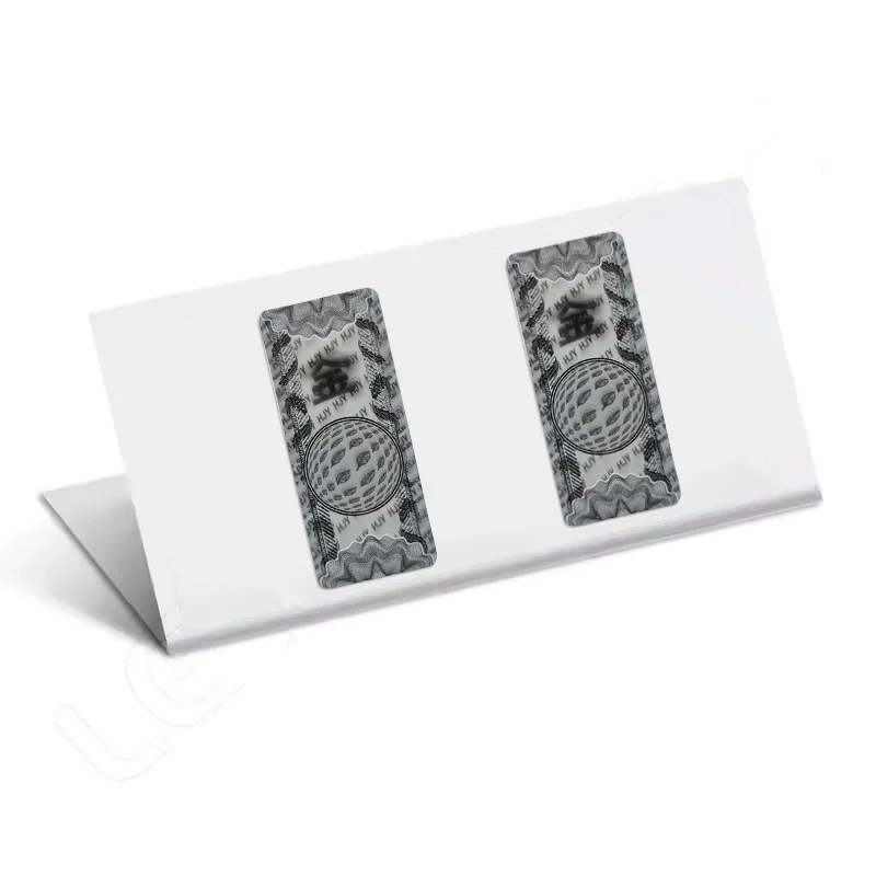 2024 High Quality 3D Micro Optical Security Label With Micro Lenses 3D Nano Lenticular Sticker With Your Logo and Texts