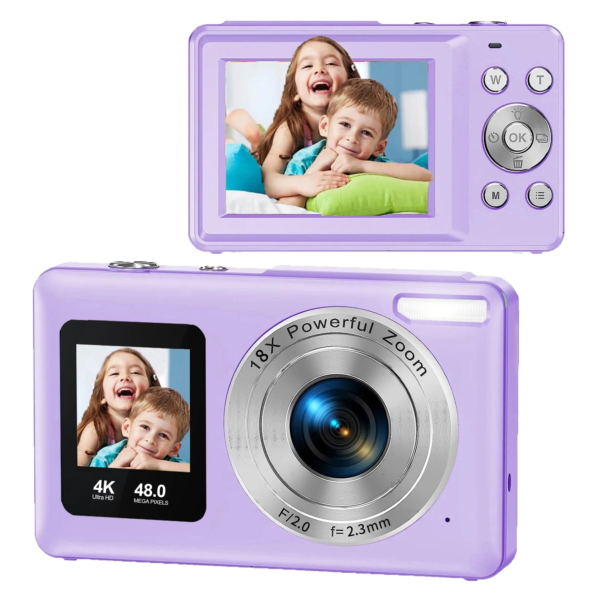 Professional DSLR with 18X Digital Zoom for Travel Photography