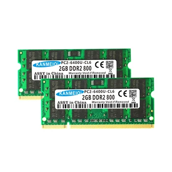 Kanmeiqi Low density 2GB DDR2 800MHz PC2-6400 200pin SODIMM