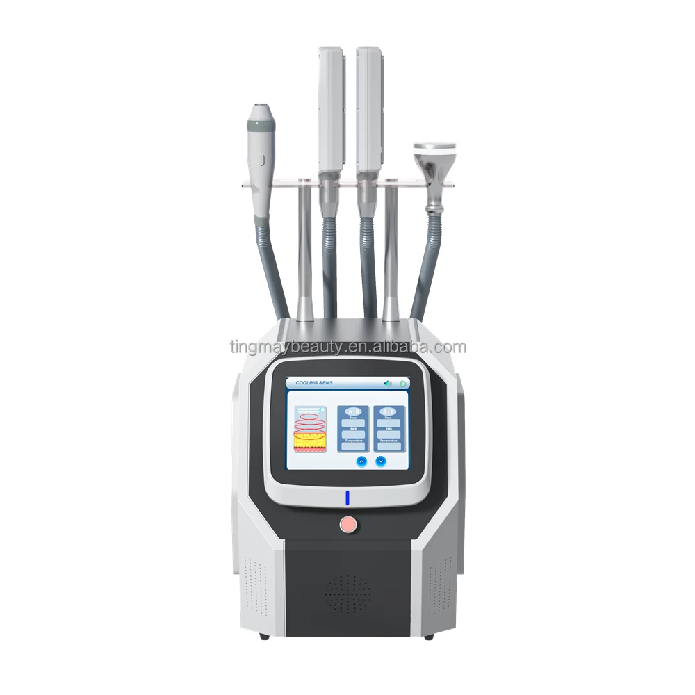 Professional Fat Reduction Machine  4 Handles Cryo T Shock Cryoskin Facial RF Crioterapia Maquina De Criolipolysis