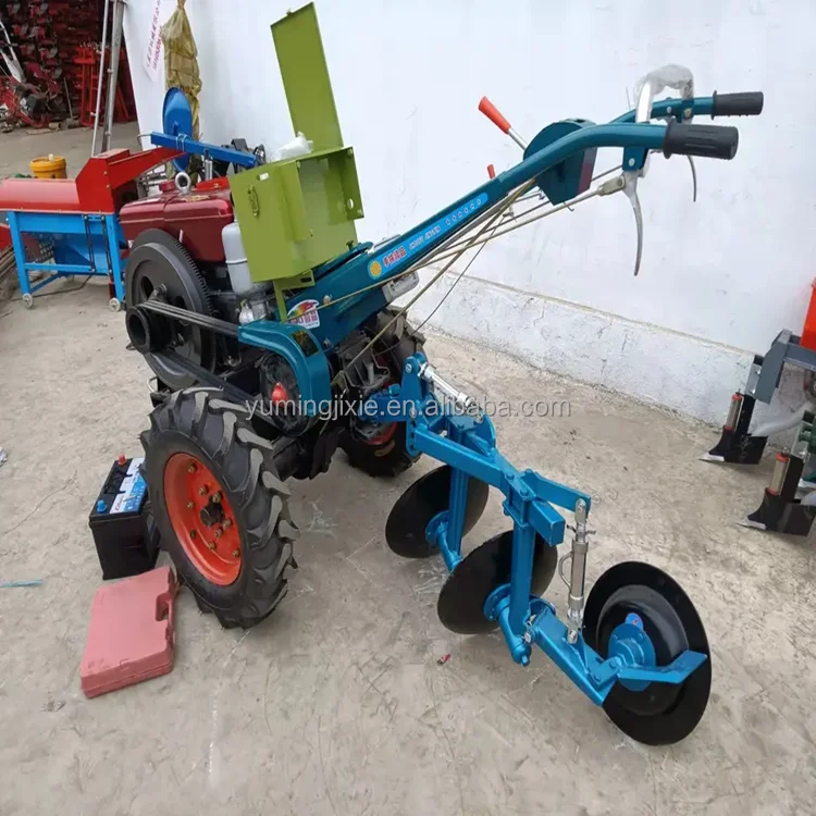 ウォーキングトラクター耕うん機二輪トラクターディスク耕うん機
