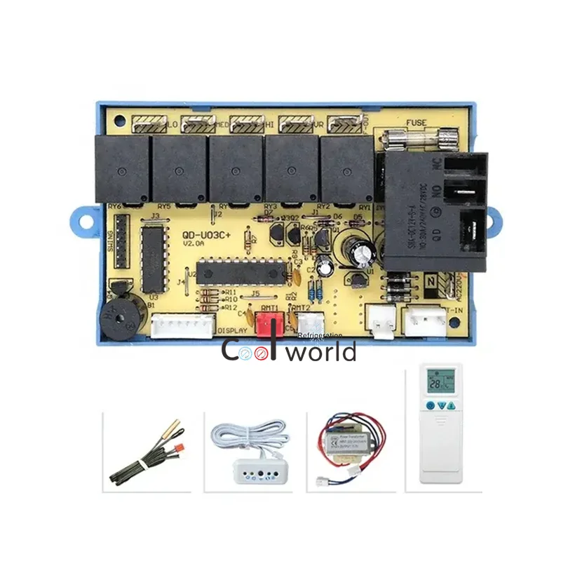 Qunda Qd-u03c+(e) Universal Air Conditioner Control System Pcb Board ...