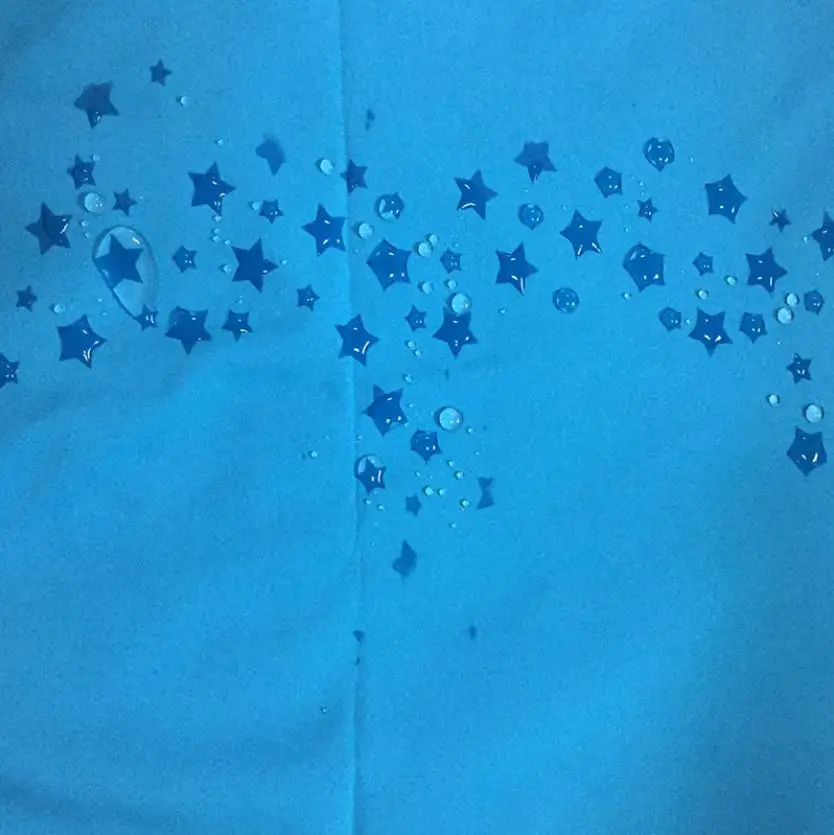 Show Pattern in Water Custom Hydrochromic Magic Print 100% Polyester Microfiber Pongee Fabric for Swimwear Beach Shorts