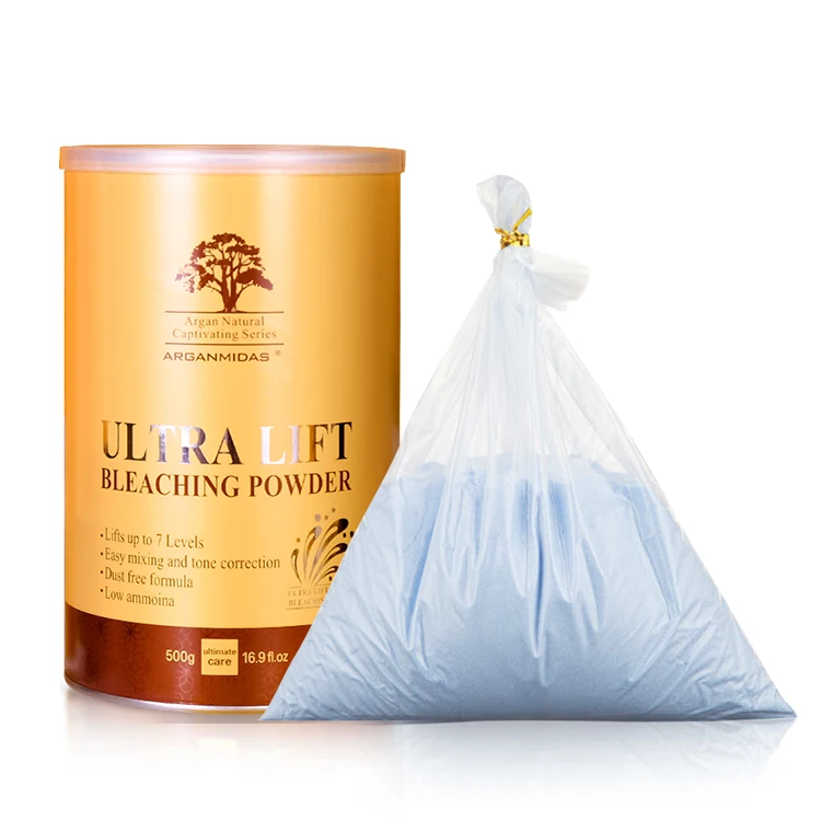 Arganmidas Level 9 Professional Changing Hair White Bleaching Hair Blue Bleach Powder