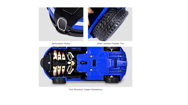 Deformation Boy Toy One Key Transforming Car Robot Police Car