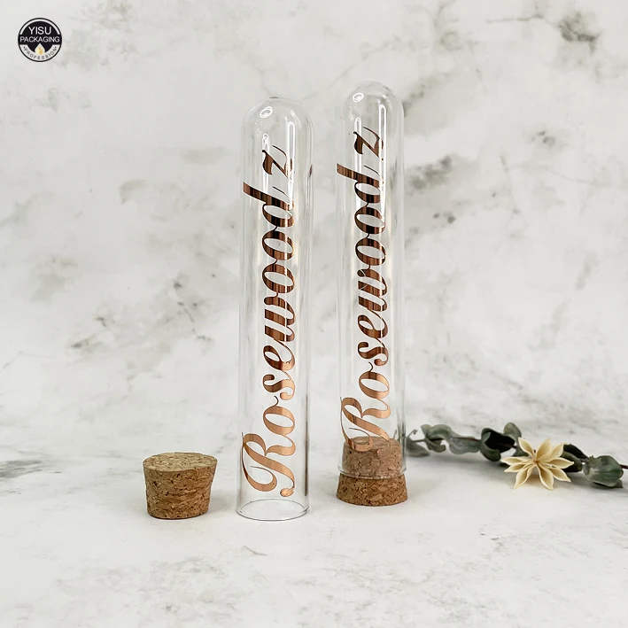 Боросиликатная стеклянная трубка 30 мл пробка бутылка флакон банки с