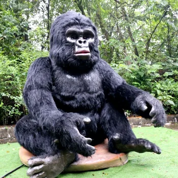 Large Animatronic Gorilla Model for Sale - Hualong Animal