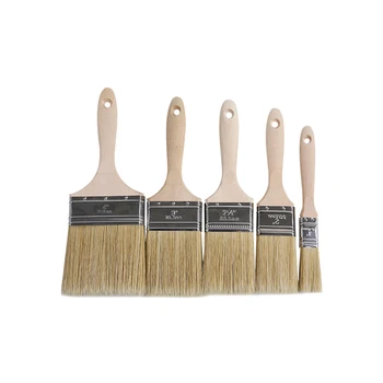Cheap Price Painting Tool Wall Painting Brush for Painting Portable Tool Wood Handle Synthetic Bristles