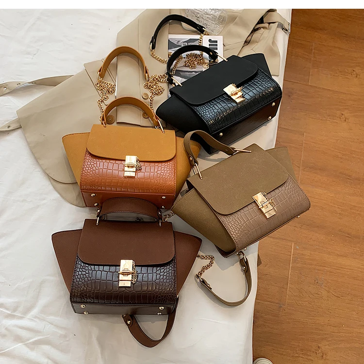 New Trapeze Handbags Women Shoulder Crossbody Bags Luxury Design Suede ...