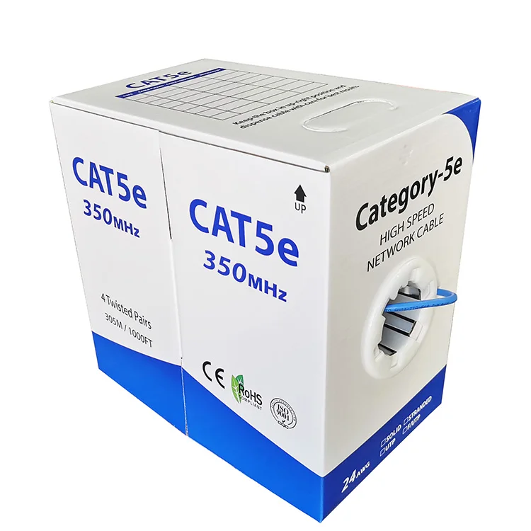 
 4 пары, сетевой UTP кабель связи, 305 м, 24awg  