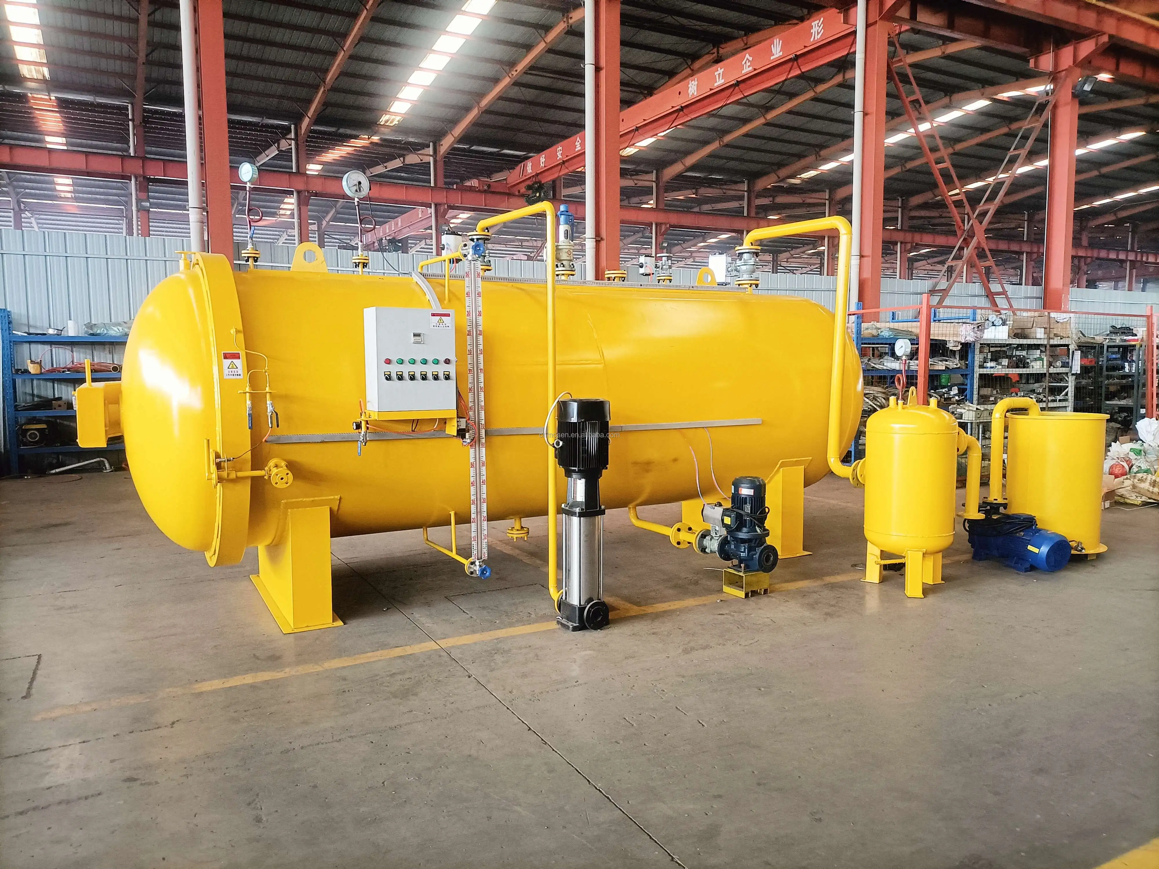 Industrial High Pressure Wood Preservative Treatment Machine Timber