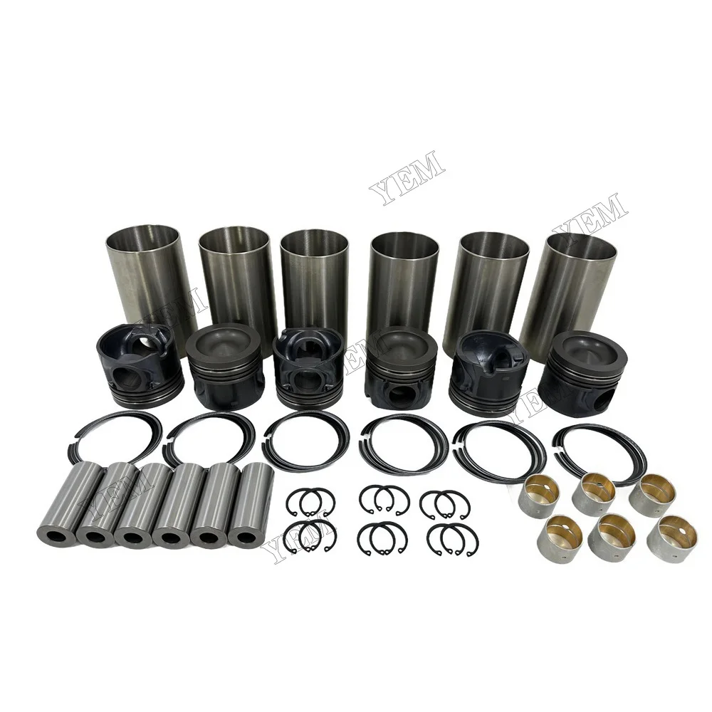 Cylinder Liner Kit Compatible for Caterpillar C7 Replacement High Performance Engine Parts 5