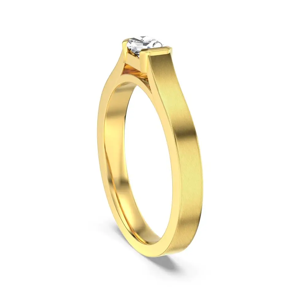 KAKODIY Trending Products Jewelry 925 925 Sterling Silver 5A Zirconia Blunt Polish Wedding Ring detail 7