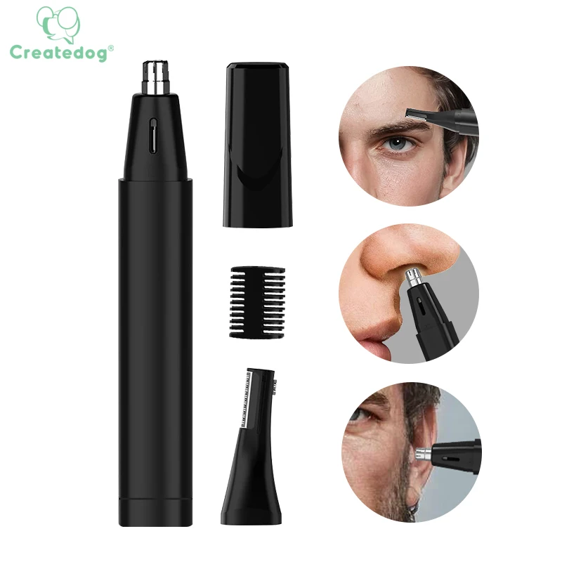 Электрический триммер для волос в носу, бритва для мужчин и женщин, триммер для ушей, шеи и бровей, Бритва для мужчин, бритва для чистки, набор для удаления