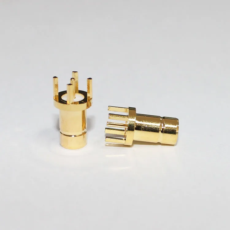 product smb je round connector plug in pcb board smb male connector-2