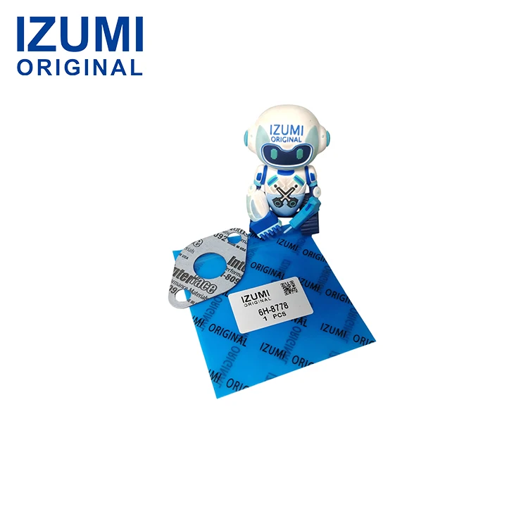 product izumi original 6h 8778 6h8778 079mm thick flange gasket for caterpillar-16
