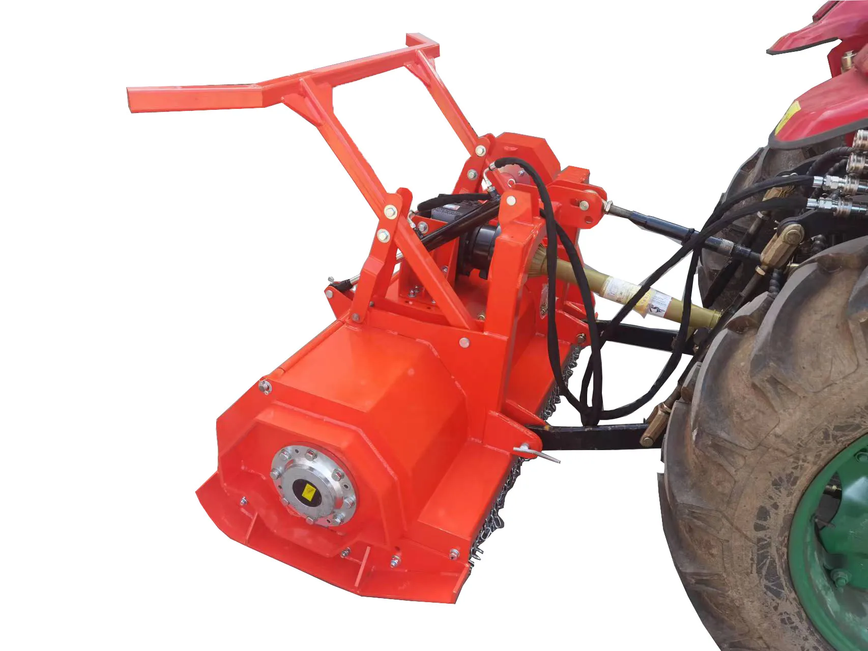 Forestry Tractor End Loader Attachment Mulcher PTO Forestry Mulcher