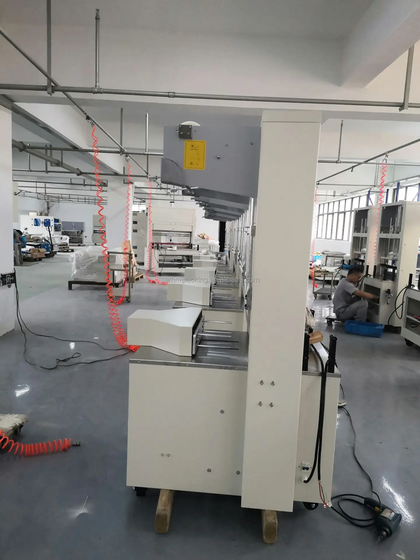BZJ5038B Bottle Packing Machine Semi Automatic Sleeve Wrapper