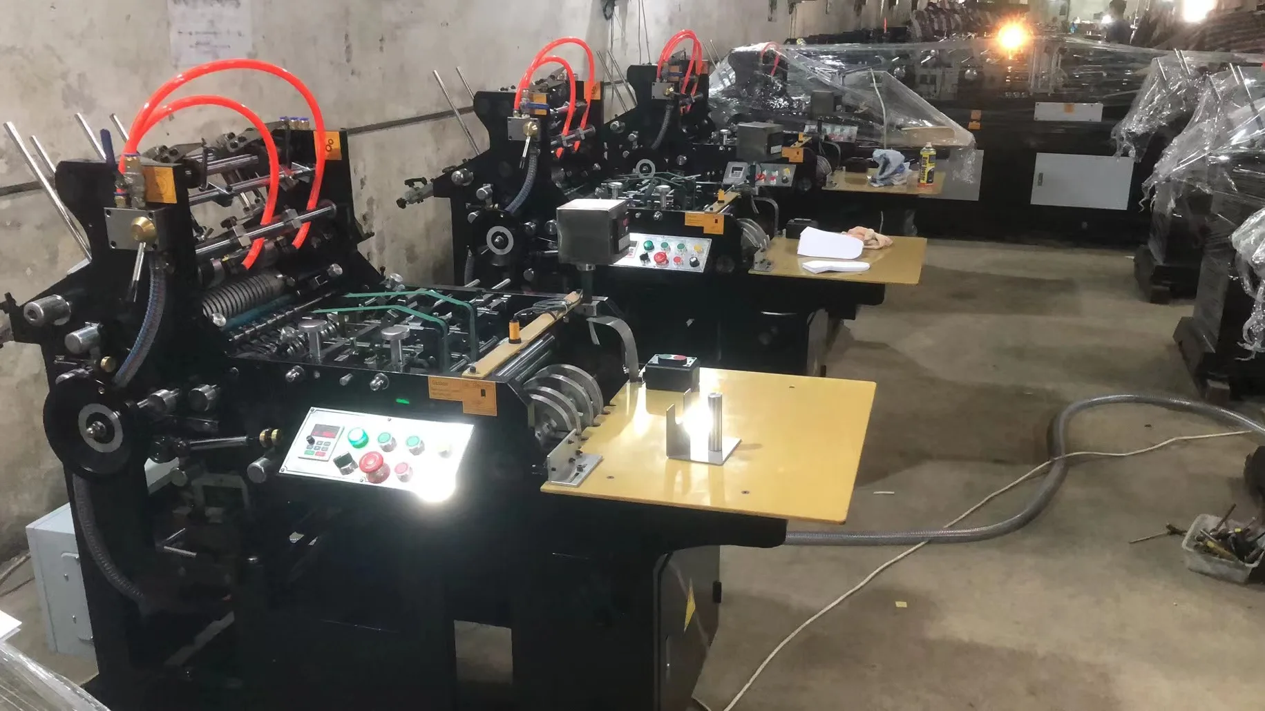 Fully Automatic Small Paper Envelope Making Machine Paper Pocket A4 Envelope Maker Machine Price Paper Bag Making Machine