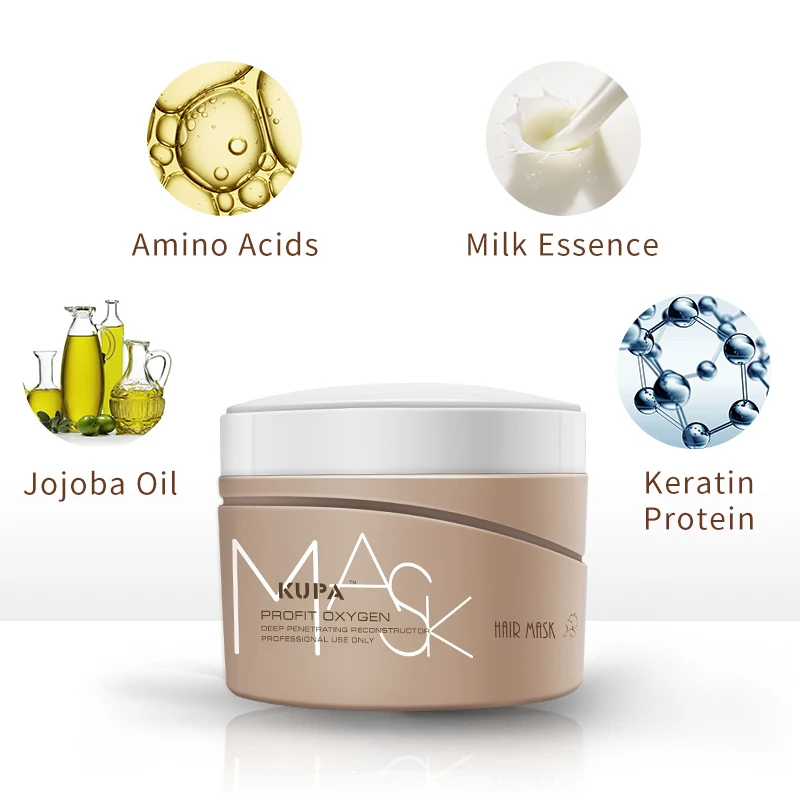 KUPA Private Label Steam Deep Intensive Keratin Conditioning Hair Mask for All Kinds Hair