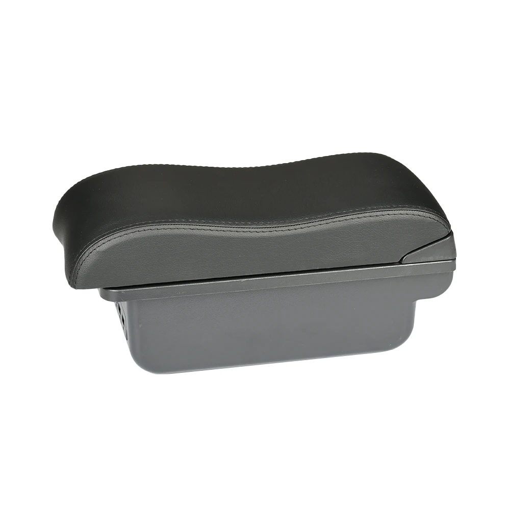 Tiypeor Universal Hand-stitched Red Thread Car Center Console Car Seat Armrest Box