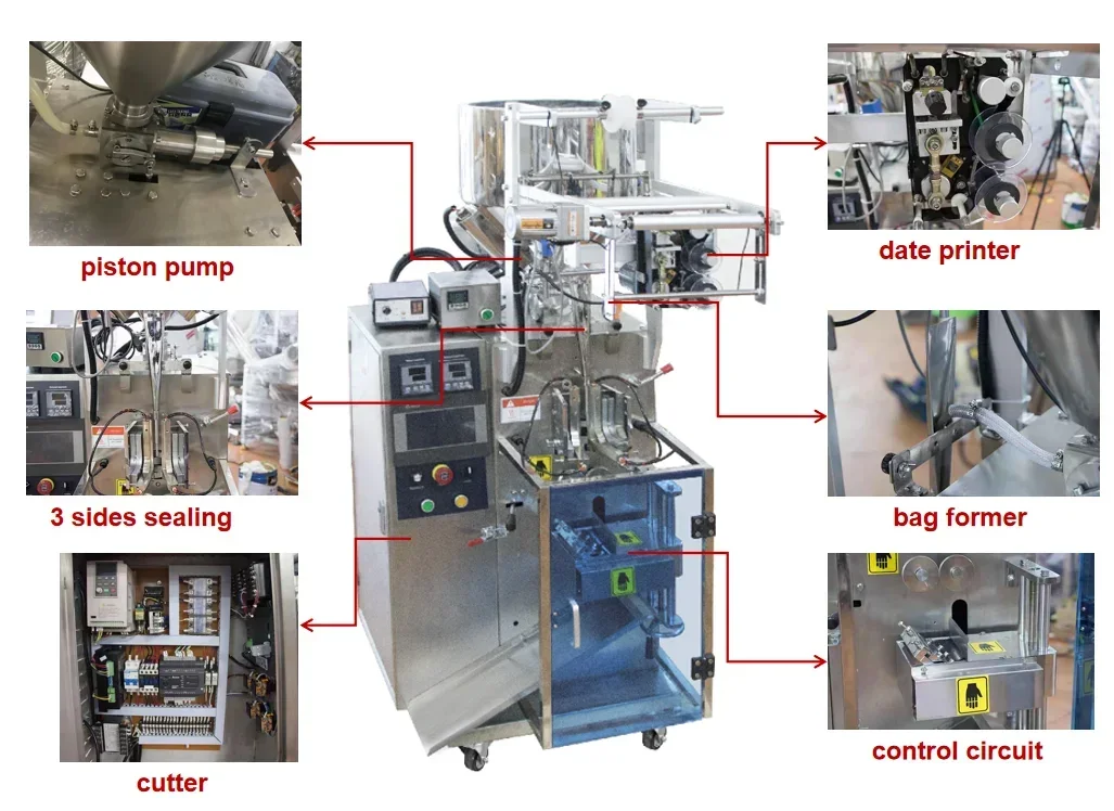 Multifunction Laundry Detergents Packaging Machines Pods Washing Capsule Sachet Form Seal Packing Machine