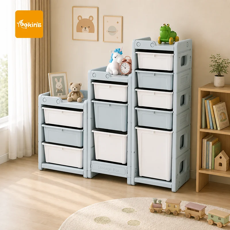 Large Capacity Kids Clothes Drawer Organizer Plastic Storage Cabinet Baby Room Storage Drawers Toy Organizer Armario Infantil