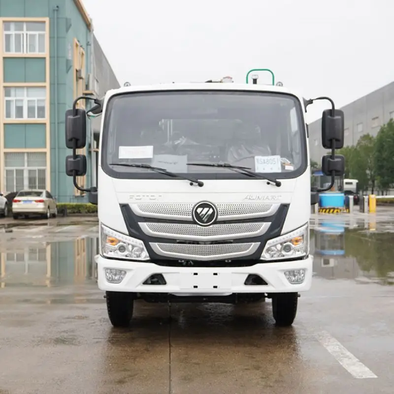Keeyak 2024 New Foton Garbage Compactor Truck Euro Vi Diesel Compressed ...