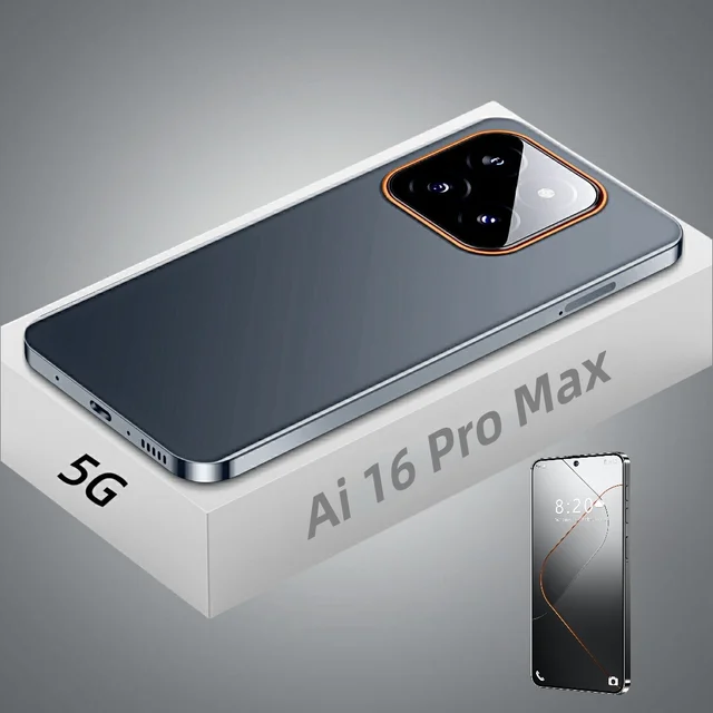 TAYA oem 2024 New Product I16 Pro Max Mobile Phones 5g Smartphone 16gb+1tb Full LCD Screen ChatGPT4.5 Cell Phones