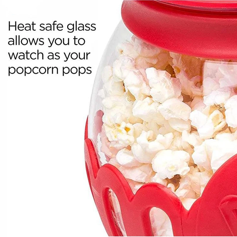 3in1 Lid Measures Kernels And Melts Butter,Micropop Microwave