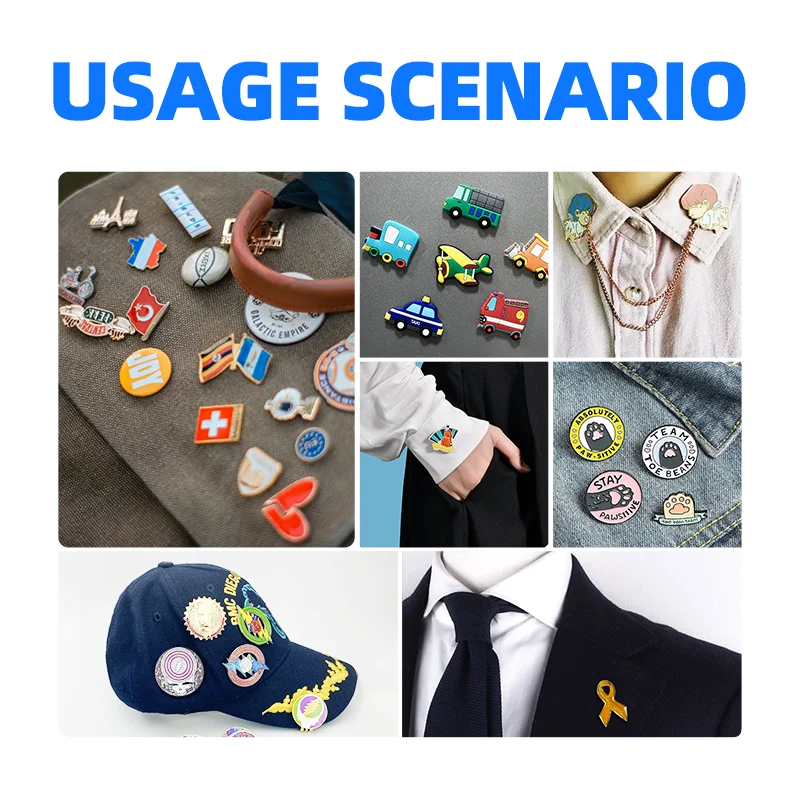 Поставщик RENHUI, хромированные золотые витражные металлические значки на заказ, значки на лацкан, эмалевые булавки