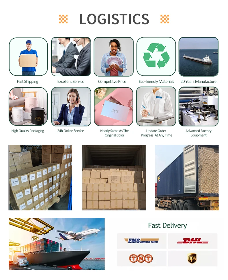 Packaging & shipping specifications