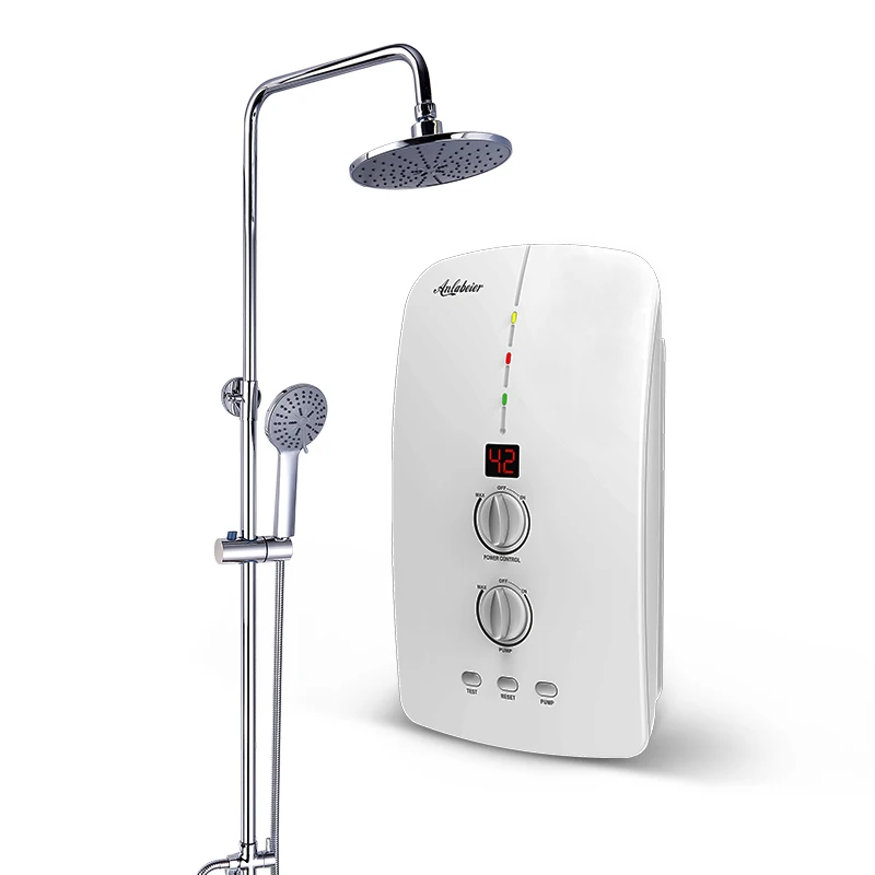 High Quality Custom New Design Instant Electric Shower Tank Stainless Steel Wall Mounted Electric Portable Water Heater