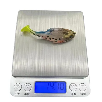 Cheery 75mm Bass Pike Bait 14.2G PVC Soft Anti-Hanging Bottom Hook T Tail for Bottom Fishing in River Use – Soft Lure – view 5