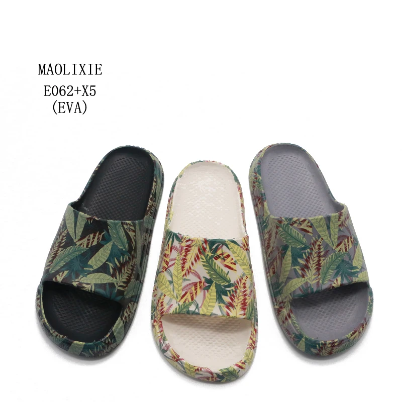 Factory High Quality Home Custom Summer Sandals EVA Slide Men Chappal Slides Slippers