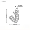 V-Heart Charm