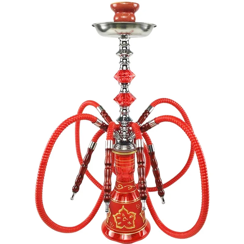 Smoke Shop Hookah High Quality Small Size Four Tube Egypt Classic