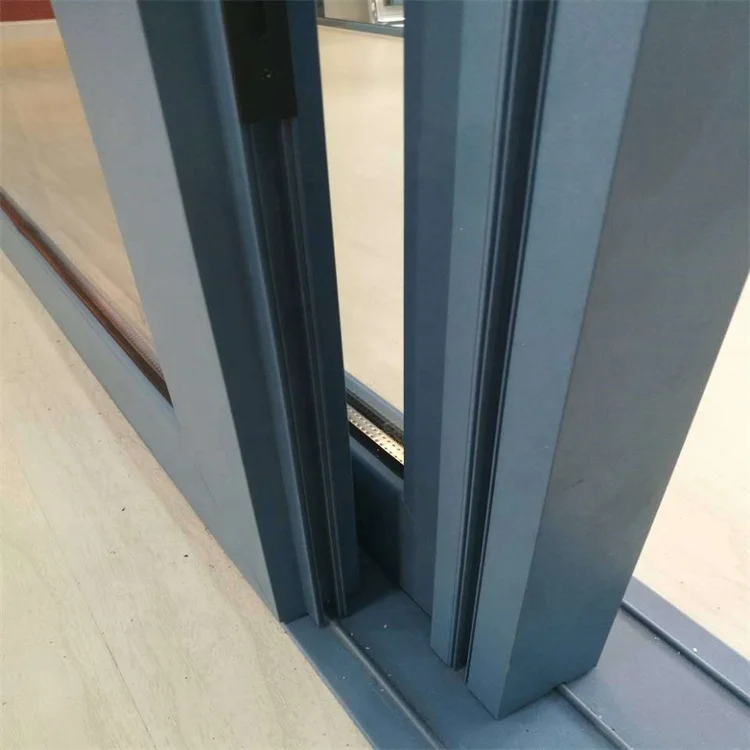 Minglei High Quality German Hardware Outdoor Aluminum Door Aluminum Patio Glass Lift And Sliding Door supplier