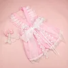 Pink dress+hairpin
