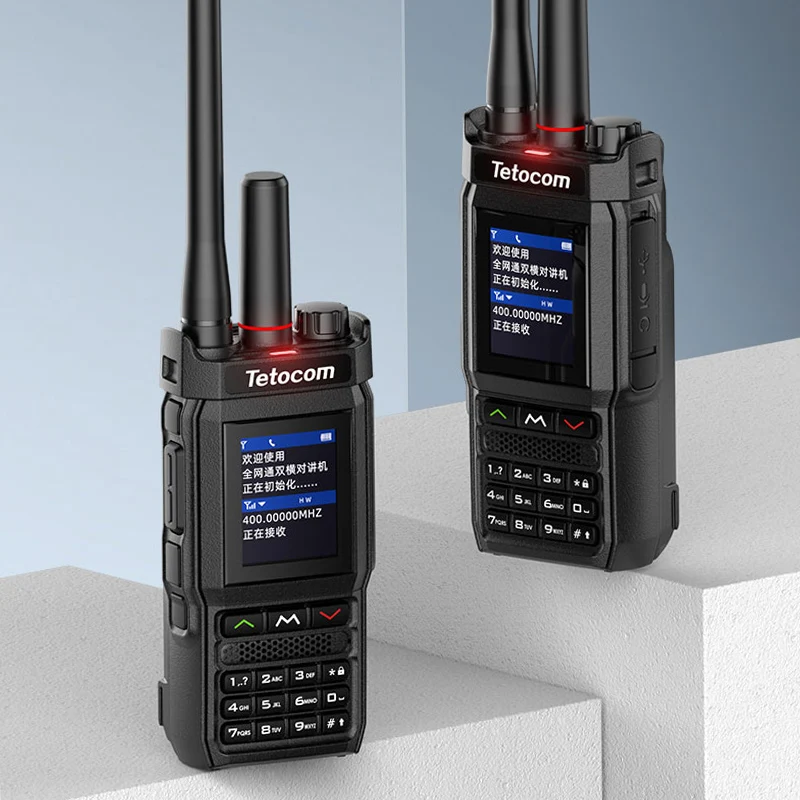 Dual Mode Global Network POC +UHF  LTE 4G Walkie Talkie 100KM Unlimited Talk Range Bluetooth Earphone Woki Toki  K25BS