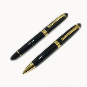 Promotion Classic Heavy Luxury Business Gift Pen Metal Roller Pen with Custom logo Office Supplies Novelty Metal Roller  Pen