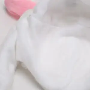 Chapeau de lapin avec oreilles de lapin - Chapeau amusant en peluche pour femmes et filles - Cosplay - Fête de Noël (rose