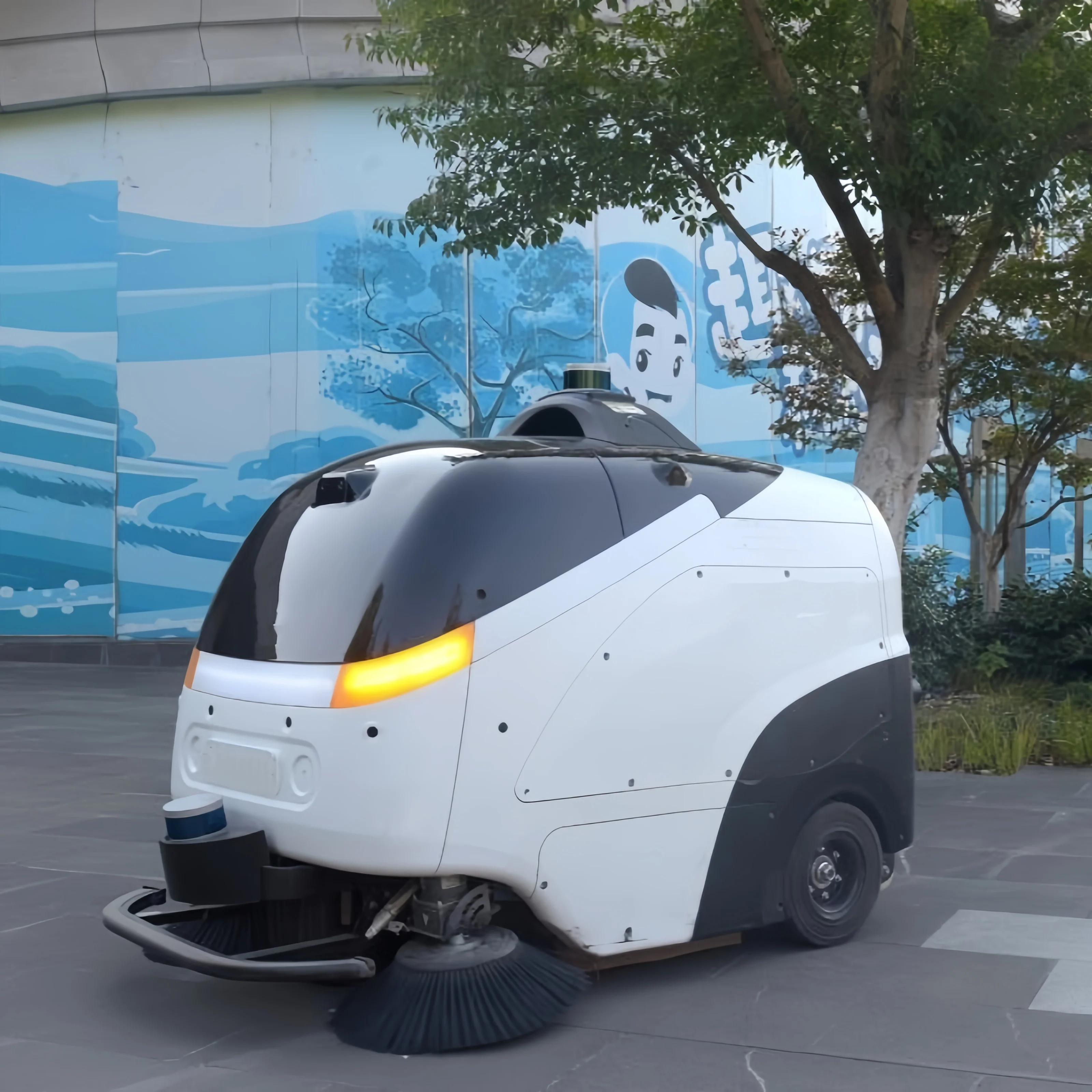 Smart Cleaning Delivery Robots for Efficient Operations