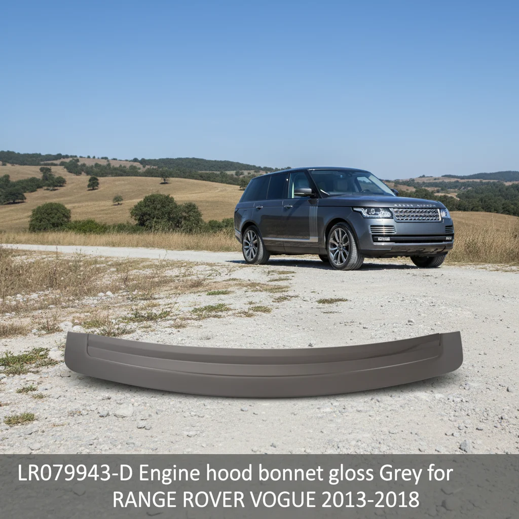 LR079943-D OE Exact Fit High Strength Sturdy Engine Hood Bonnet Gloss Grey for RANGE ROVER VOGUE 2013-2018