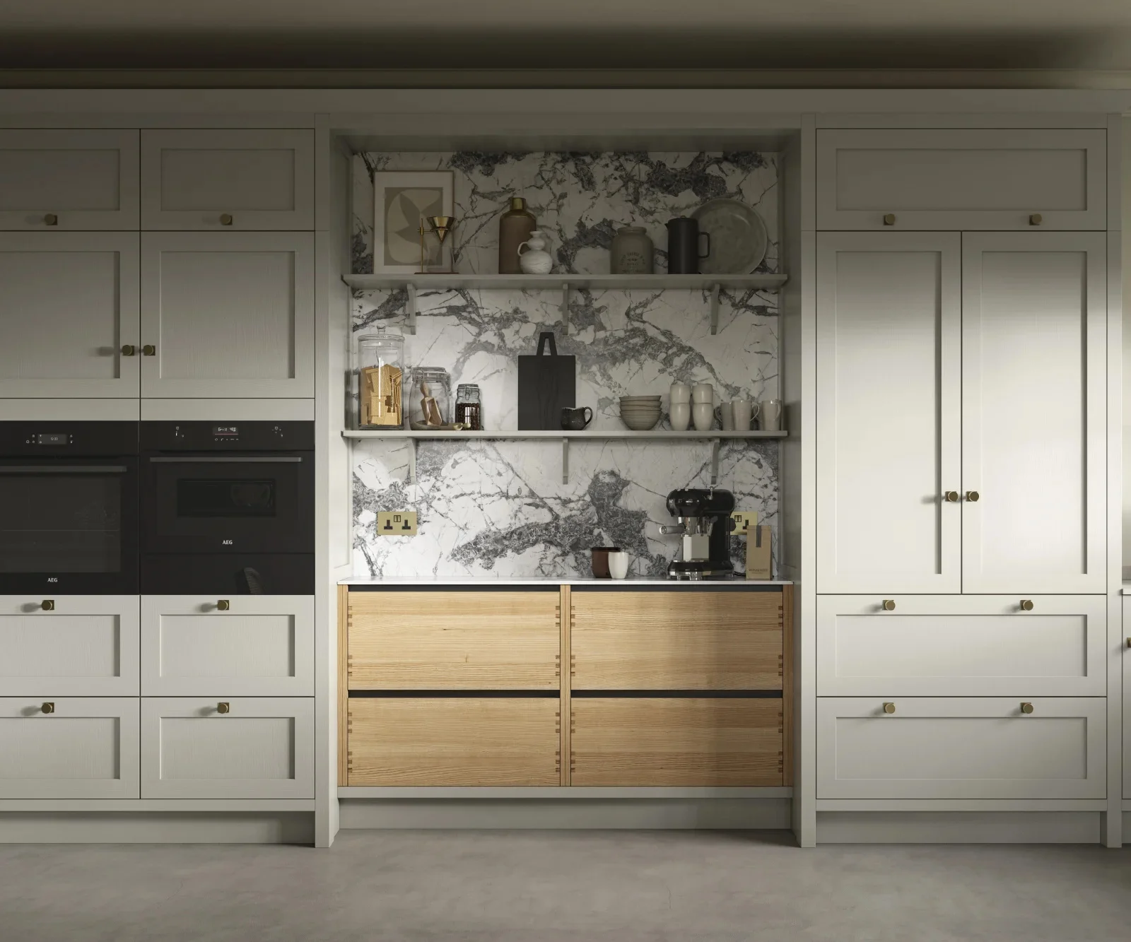 Ais Modern Luxury Style Kitchen Furniture Kitchen Ready To